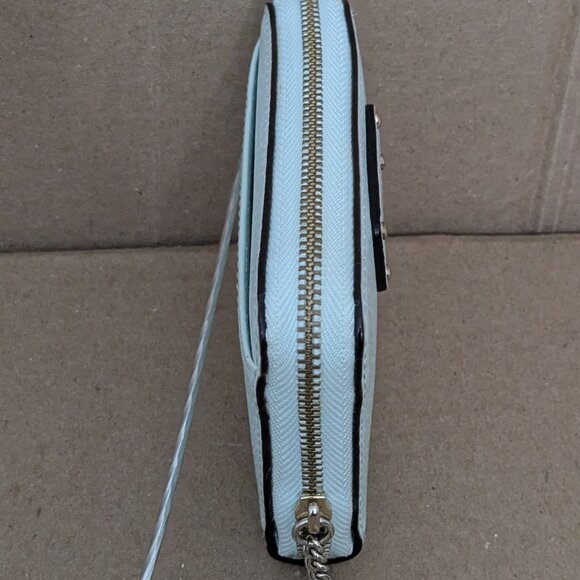 Kate Spade New York Staci Small Zip Around Wallet Light Olive - Picture 3 of 9